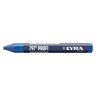 Lyra merkkrijt Profi 797 blauw (12x)