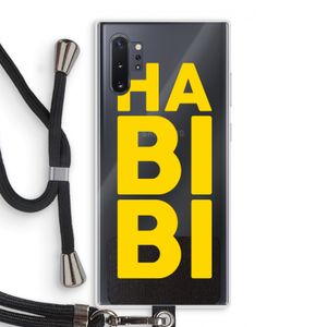 Habibi Majorelle : Samsung Galaxy Note 10 Plus Transparant Hoesje met koord