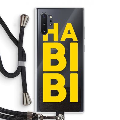 Habibi Majorelle : Samsung Galaxy Note 10 Plus Transparant Hoesje met koord