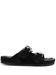 MARANT sandales Lekson en cuir - Noir