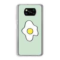 Spiegelei: Xiaomi Poco X3 NFC Transparant Hoesje