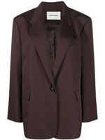 Low Classic blazer oversize à simple boutonnage - Tons neutres