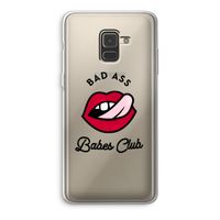 Badass Babes Club: Samsung Galaxy A8 (2018) Transparant Hoesje