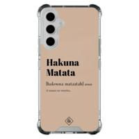 Samsung Galaxy A54 shockproof hoesje - Hakuna matata
