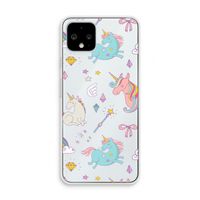 Fantasiewereld: Pixel 4 Transparant Hoesje