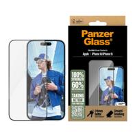 Schermbeschermer voor mobiel PanzerGlass iPhone 16 - 15
