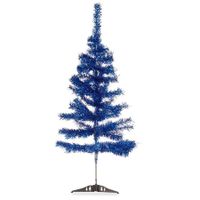 Kleine ijsblauw kerstboom van 90 cm