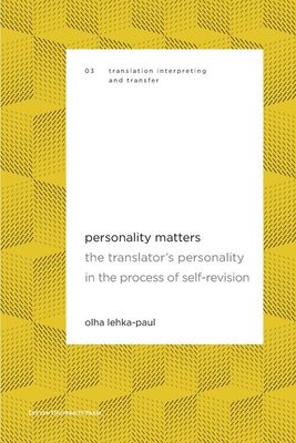Personality Matters - Olha Lehka-Paul - ebook