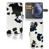 iPhone 12 | 12 Pro (6.1") | Telefoonhoesje | Met pasjeshouder | Koeienvlekken