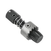 KS Tools 150.5018 1/2 speciale schroefdraadreiniger met geïntegreerde diitzitsfrees, 18 mm
