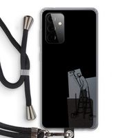 Musketon Painter: Samsung Galaxy A72 5G Transparant Hoesje met koord