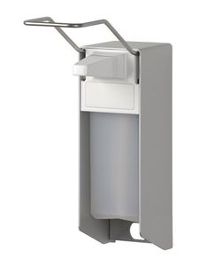 Mediqo-line Ingo-Man zeep- & desinfectiemiddeldispenser 500 ml LB - aluminium