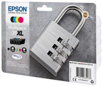 Huismerk Epson 35XL (T3596) Inktcartridges Multipack (zwart + 3 kleuren) - thumbnail