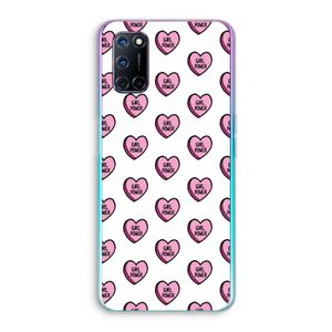 GIRL POWER: Oppo A92 Transparant Hoesje
