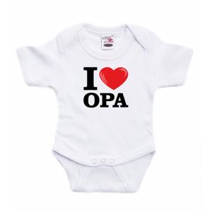 I love Opa rompertje baby