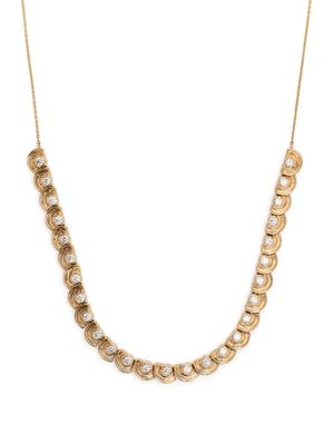 Dana Rebecca Designs collier en or 14ct pavé de diamants