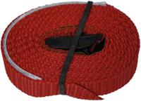 AUTOSTYLING SEEHASE zurrgurt "fasty " tension/handle strap fast red 200x2cm 300kg