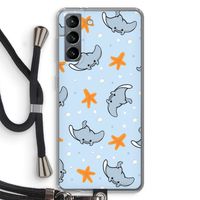 Manta: Samsung Galaxy S21 Transparant Hoesje met koord