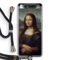 Mona Lisa: Samsung Galaxy A80 Transparant Hoesje met koord