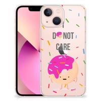 iPhone 13 mini | Siliconen Case | Donut Roze