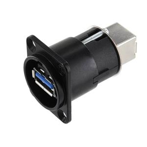 Omkeerbare USB-doorvoer 3.0 Bus, inbouw Doorvoer NAUSB3-B Neutrik 1 stuk(s)