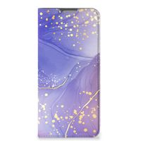 Bookcase voor OPPO Reno8 Lite Watercolor Paars - thumbnail