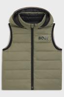 Hugo Boss Reversible Bodywarmer Kids Donkergroen - Maat 152 - Kleur: Donkergroen | Soccerfanshop