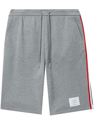 Thom Browne short Signature Stripe - Gris