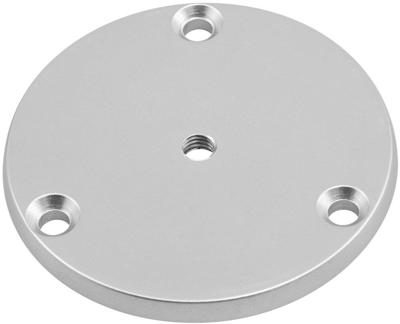 ROZET 82MM MET 3 VERZ.GATEN NATUREL (3567)