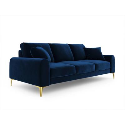 Haluta - 3-zitsbank Rome - Velvet - Marine blauw