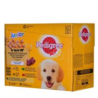PEDIGREE Junior Selection Mix - Nat hondenvoer - 12x100 g