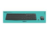 Logitech MK235 toetsenbord Inclusief muis USB QWERTY US International Grijs