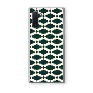 Moroccan tiles: Samsung Galaxy Note 10 Transparant Hoesje