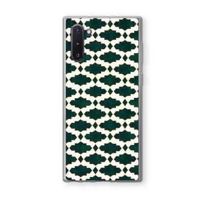 Moroccan tiles: Samsung Galaxy Note 10 Transparant Hoesje