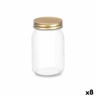 Blik Vivalto CWDH03-8PK Goud Transparant 500 ml (8 Stuks)