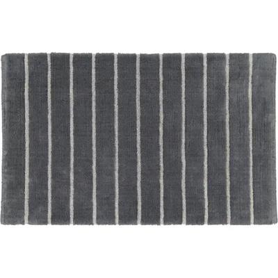 Cawö CAWÖ Home Keerbare Badmat Balance Gestreept 1008 73 anthrazit 70x120
