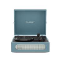 Crosley Voyager Portable Retro Platenspeler - Washed Blue BLUETOOTH IN/OUT