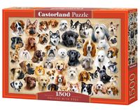 Castorland Collage with Dogs - 1500 stukjes