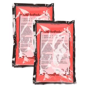 Zakje Holi kleurpoeder - 2x - rood - 100 gram - feestartikelen - Heilig Indiaas kleurenpoeder