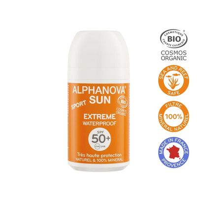 Sun bio roll-on SPF50+ vegan