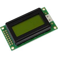 Display Elektronik LC-display Geel-groen (b x h x d) 58 x 32 x 10.5 mm DEM08202SYH-LY