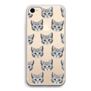 Kitten: iPhone 7 Transparant Hoesje