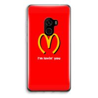 I'm lovin' you: Xiaomi Mi Mix 2 Transparant Hoesje