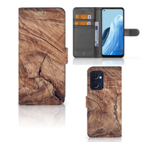 OPPO Find X5 Lite | Reno 7 5G Book Style Case Tree Trunk