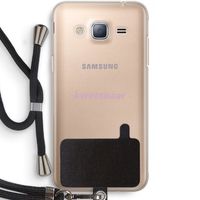 kwetsbaar: Samsung Galaxy J3 (2016) Transparant Hoesje met koord