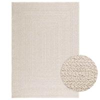 VidaXL Vloerkleed zizur room binnen en buiten 120x170 cm jute look