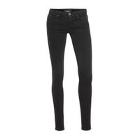 ONLY extra low waist skinny jeans ONLCORAL black denim - thumbnail