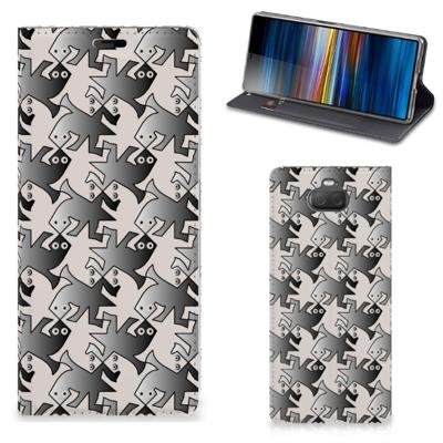Sony Xperia 10 Plus | Hoesje maken | Salamander Grey