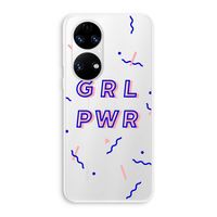 GRL PWR: Huawei P50 Transparant Hoesje
