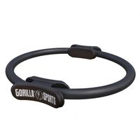 Gorilla Sports Pilates Ring - Zwart - Yoga ring - Fitness Ring - Pilates Circle - 36 cm - thumbnail